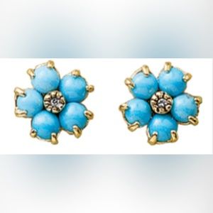 NWT MET Forget me not earrings